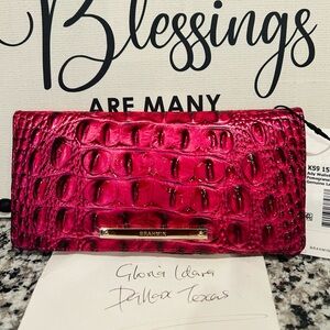 Brahmin Pomegranate Ady Wallet